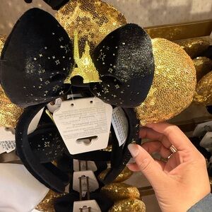 Disneyland Paris Black and Gold Eiffel Tower Ears
